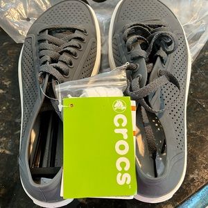 Crocs ladies lace up shoes